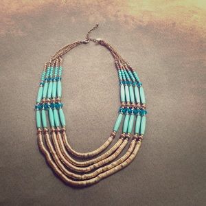 Lucky Brand chocker necklace, never been used.